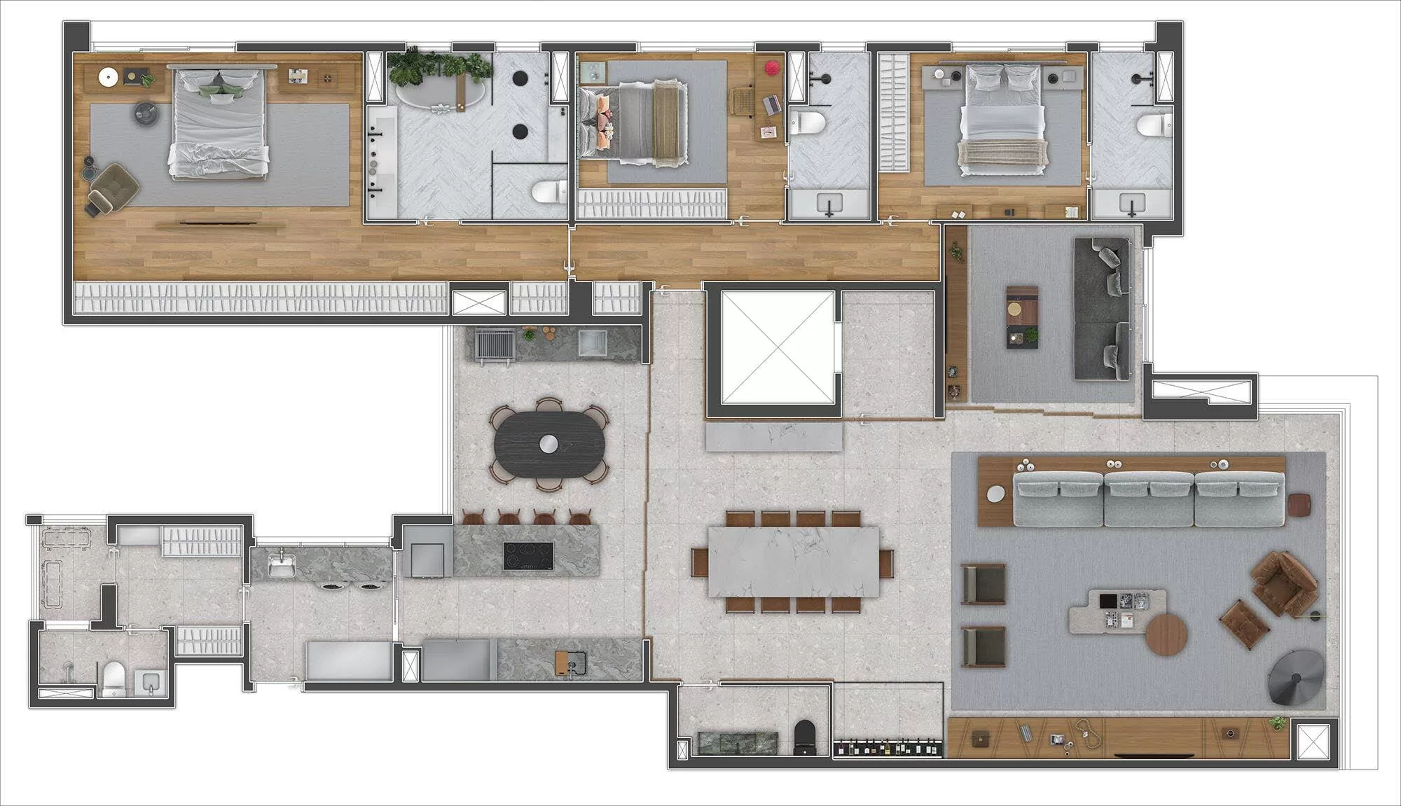 3 dorm | 234m² | opção – Edson 1400
