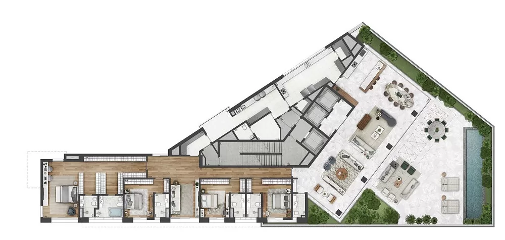 Planta 3 – Arbórea Itaim