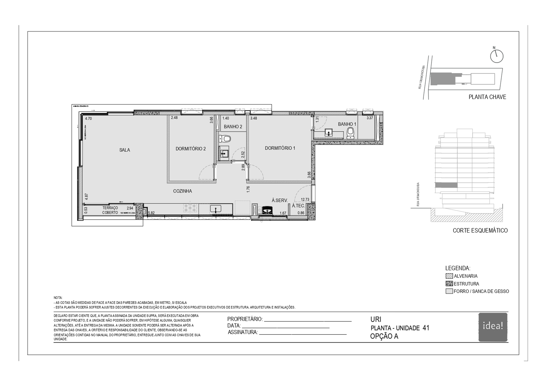 Planta 2 – Uri Itaim Bibi