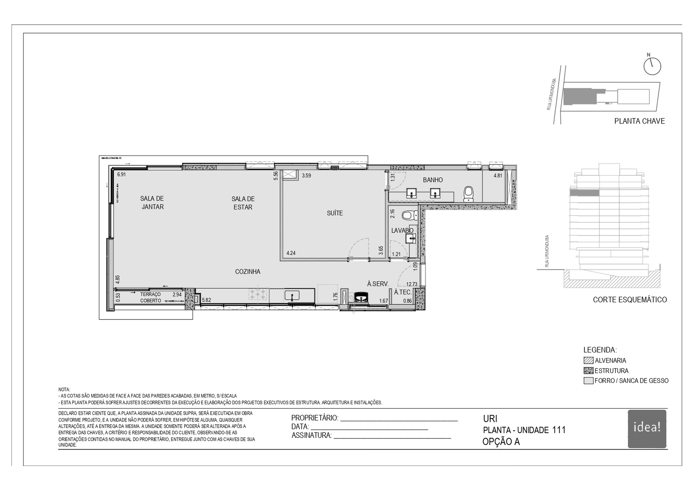Planta 3 – Uri Itaim Bibi