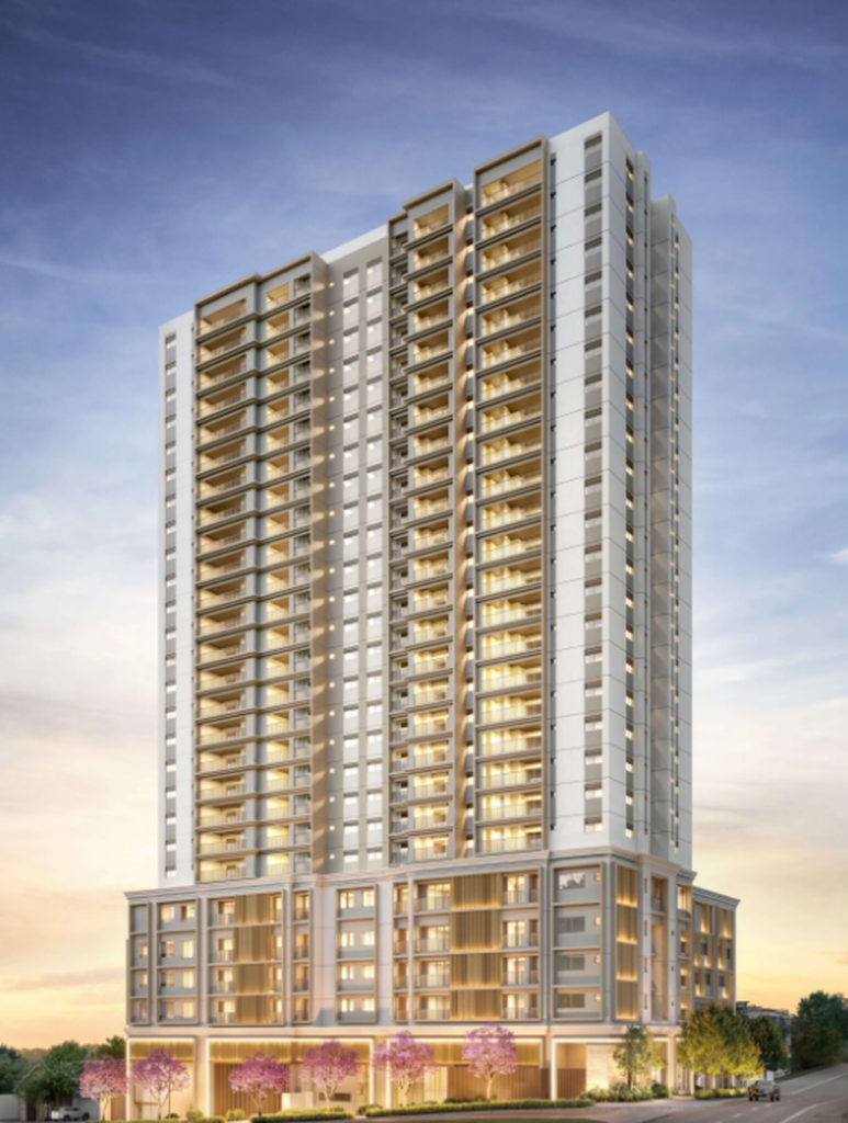 Fachada do empreendimento The Residence Brooklin