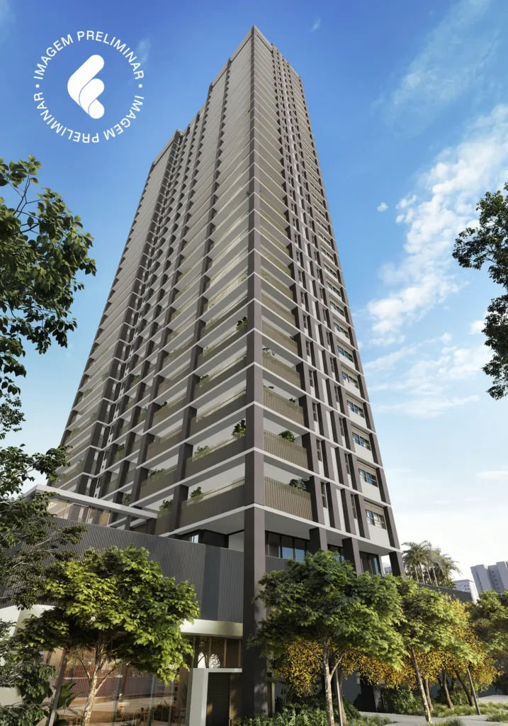 Fachada do empreendimento 145 Vianna – Residencial