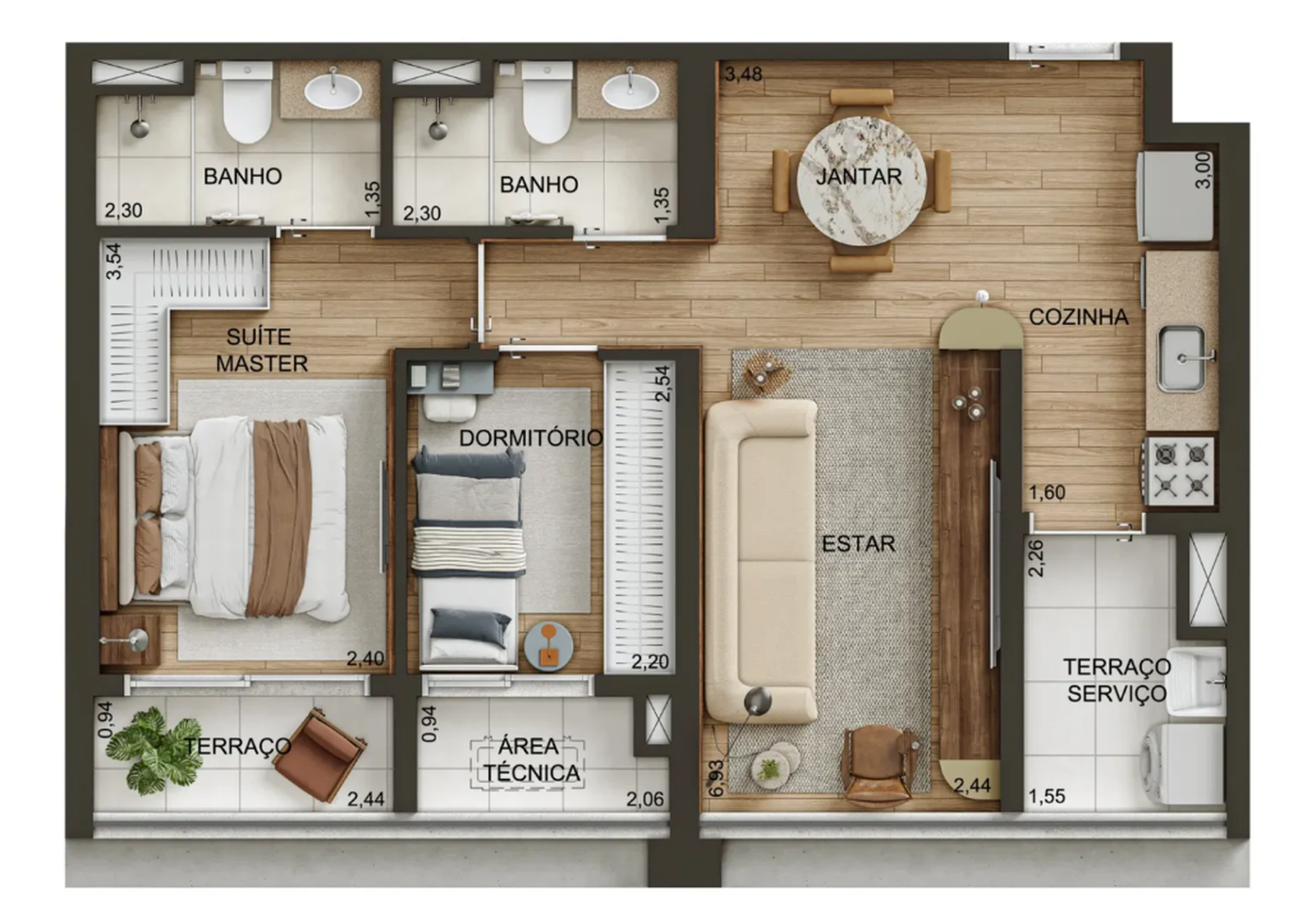 Planta 3 – Metropolitan by Lindenberg