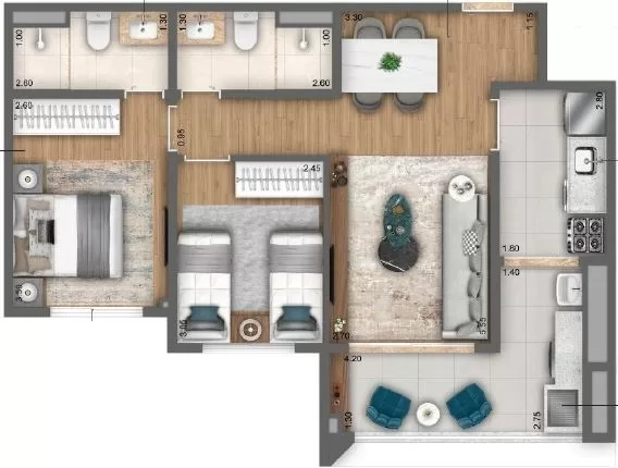 Planta 2 – N.A.U. Vila Mariana