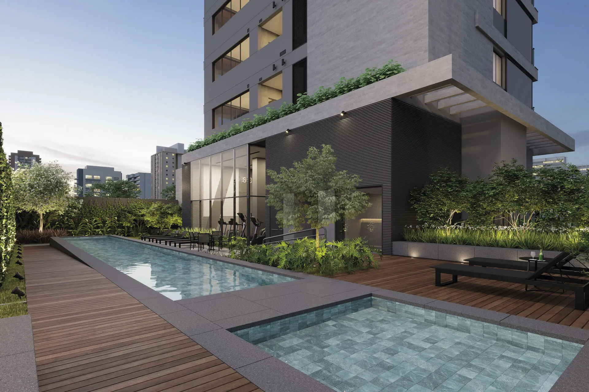 Address Jardins — área de lazer 1