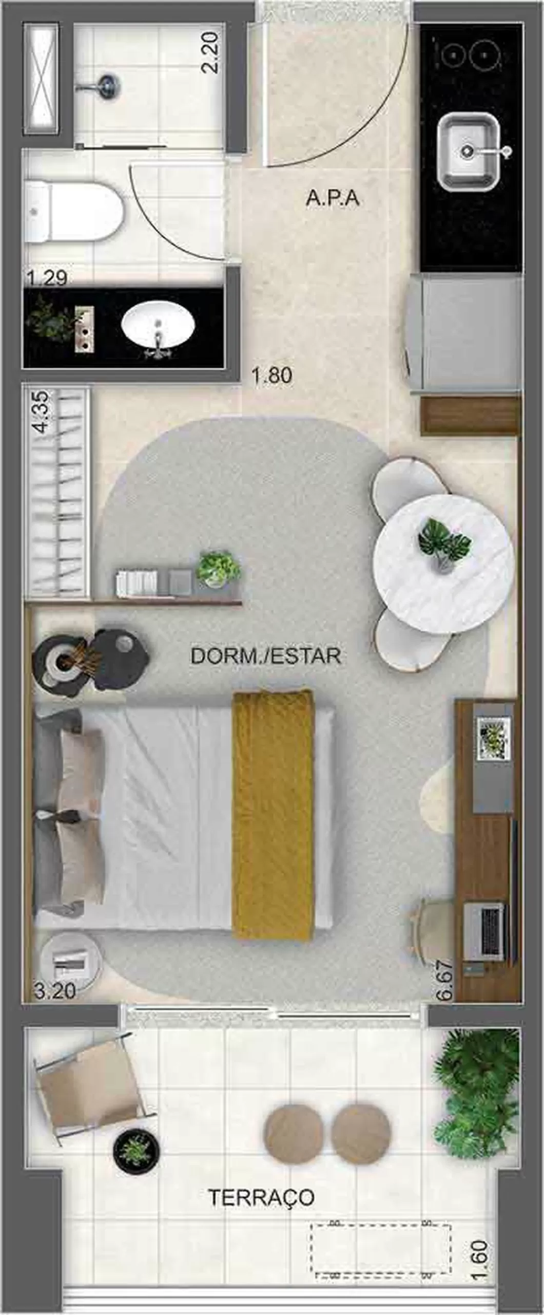 Planta 2 – Alt Studios by Eztec