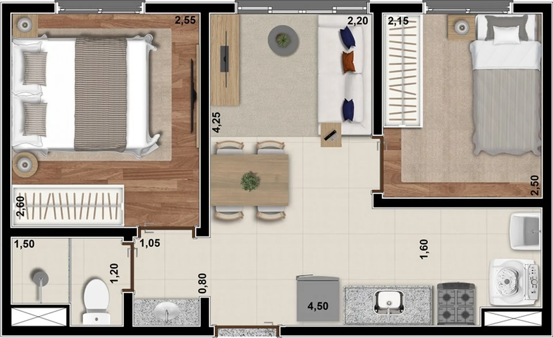 Planta 1 – Aplauso Jabaquara