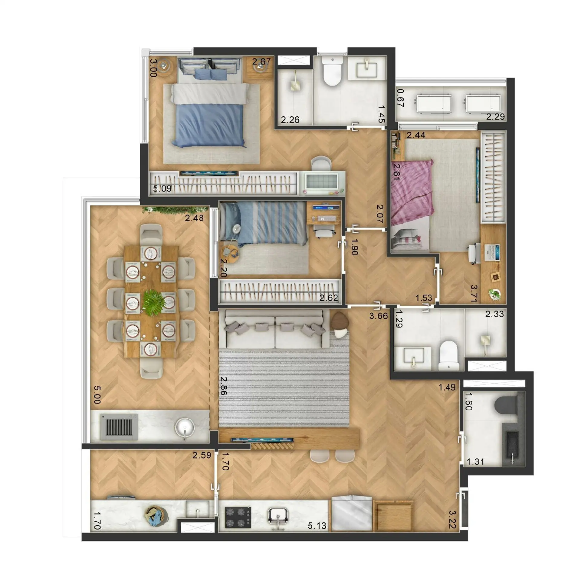 Planta 4 – Arch Boa Vista