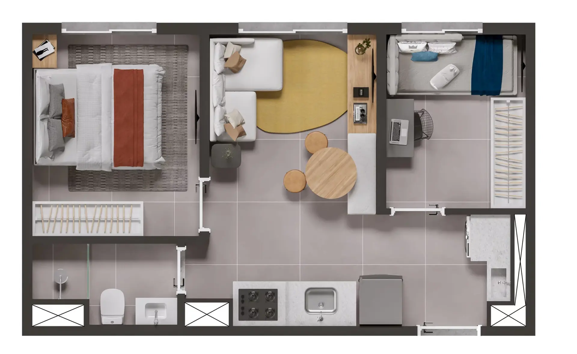 Planta 1 – Ares Ipiranga
