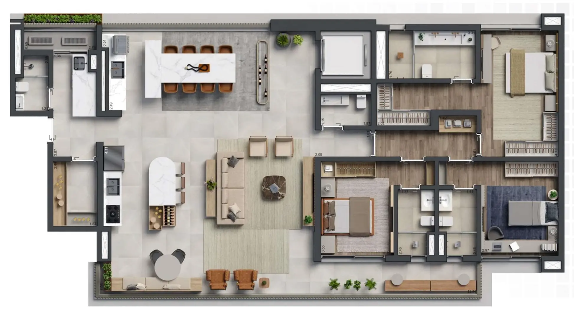 Planta 2 – Biotique Ibirapuera