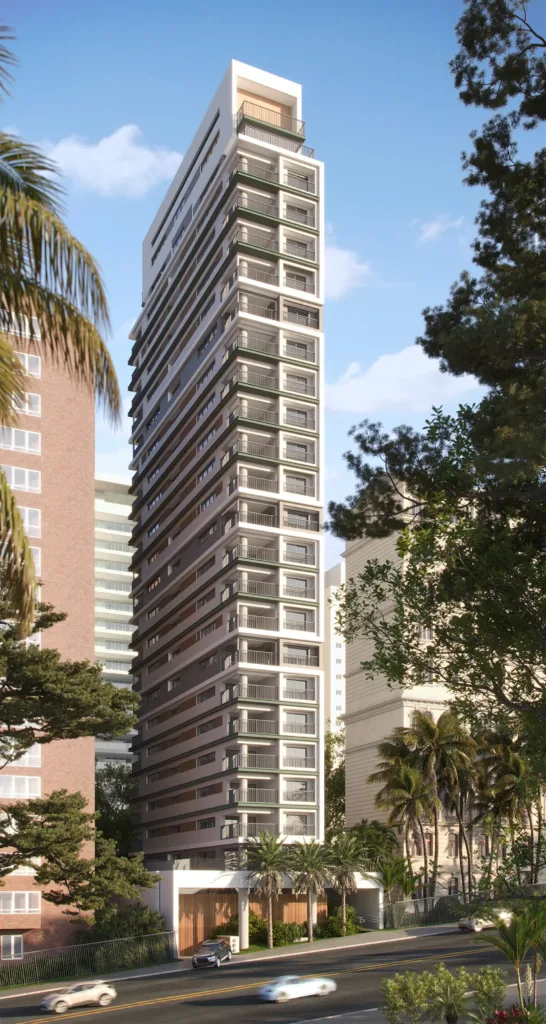 Fachada do empreendimento Blend 468