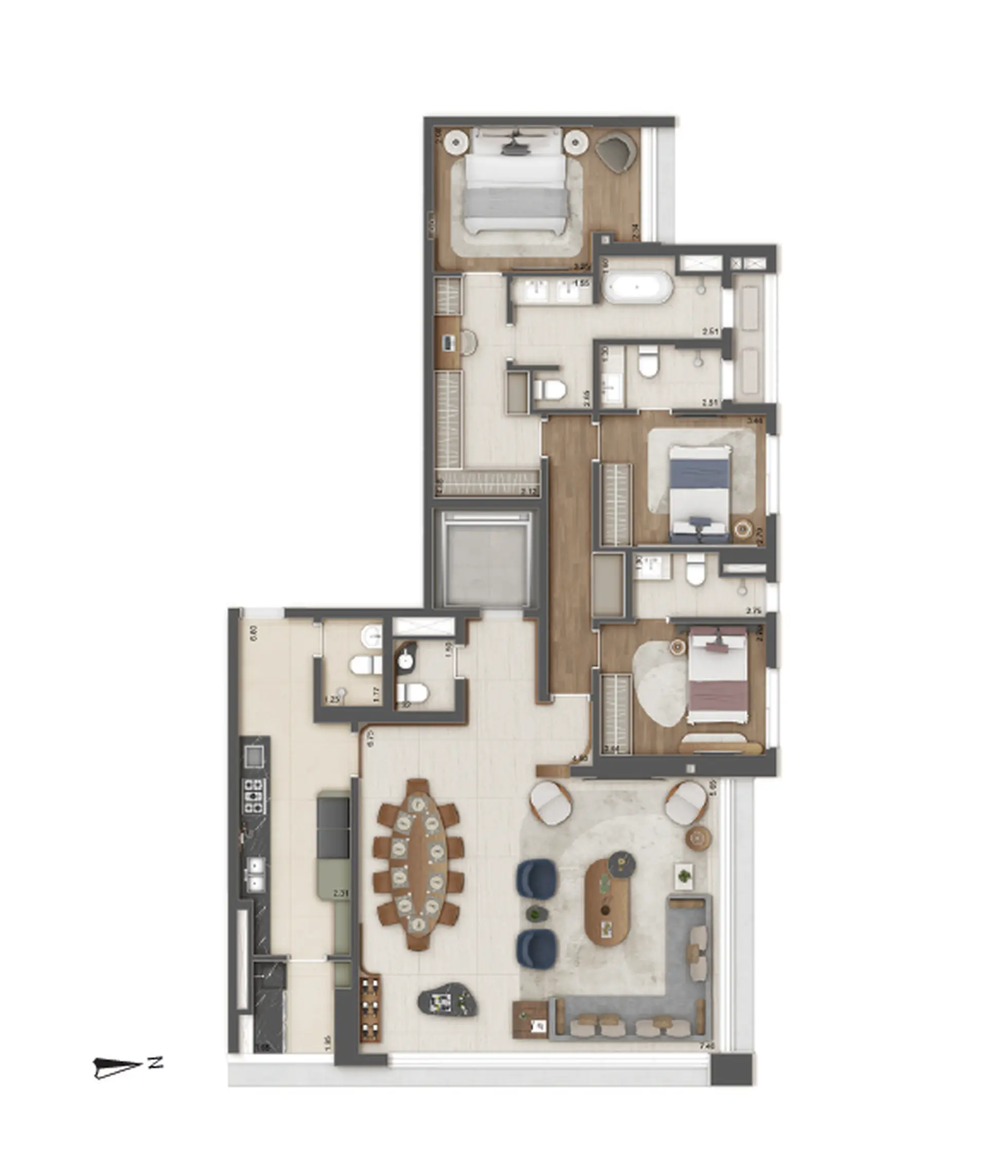 Planta 2 – Daslu Residences