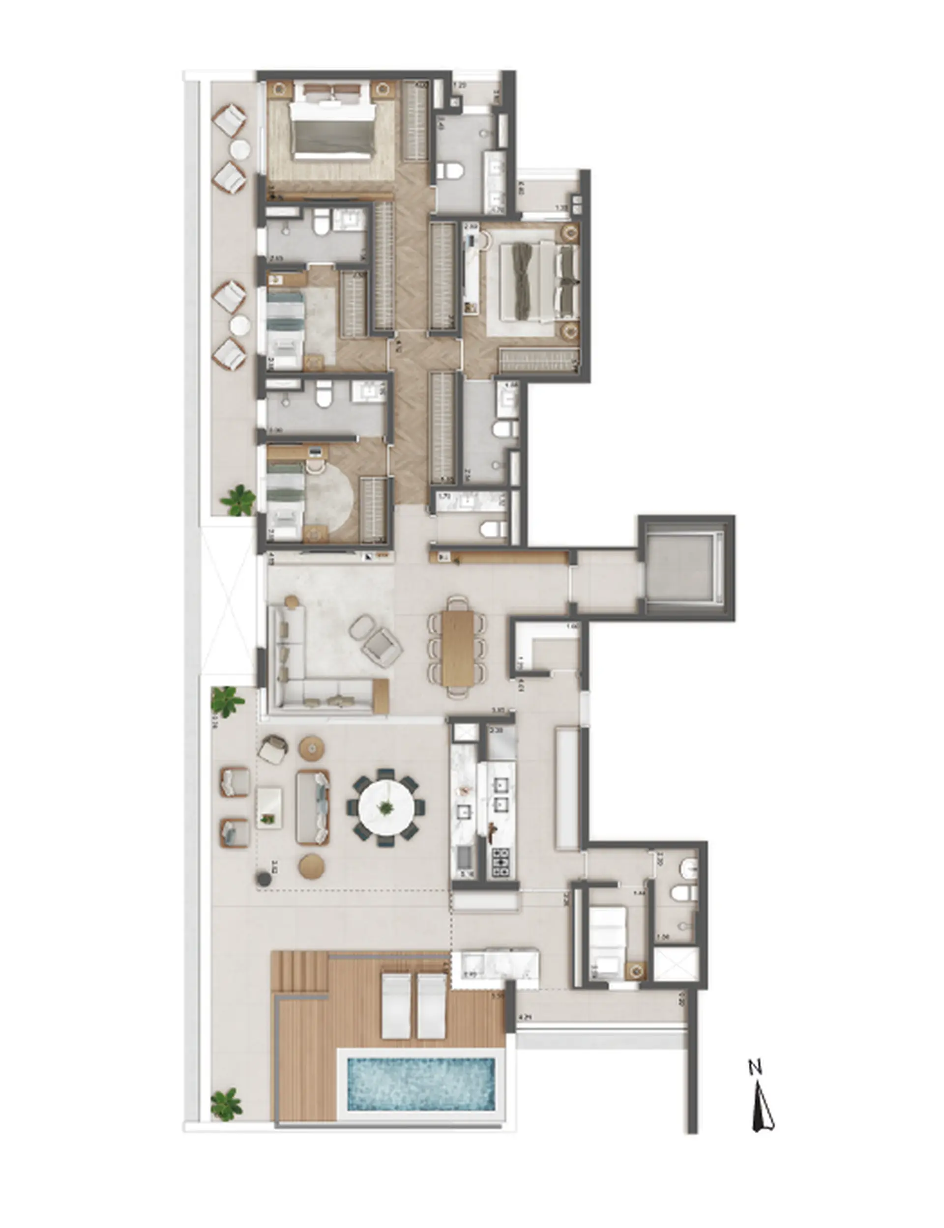 Planta 3 – Daslu Residences