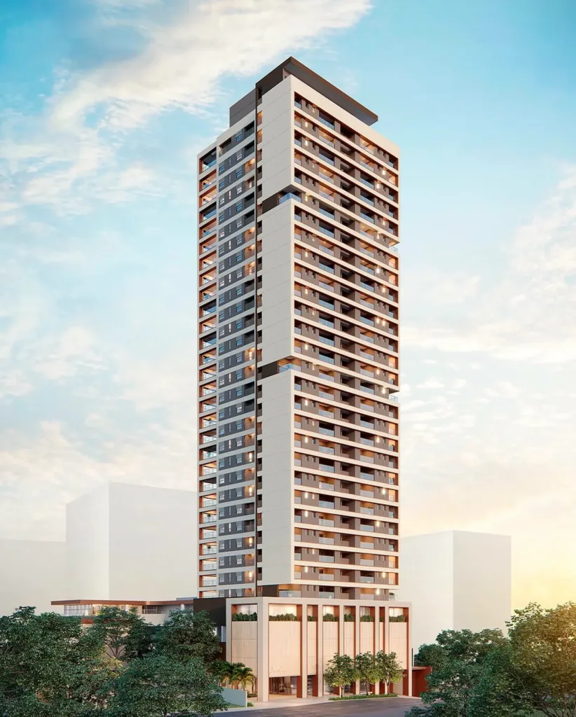 Fachada do empreendimento Daslu Residences
