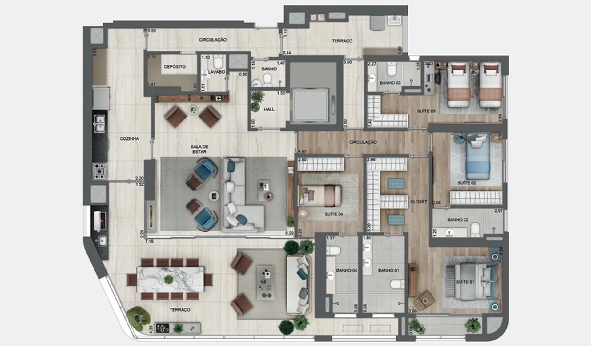 Planta 4 – EZ Parque da Cidade