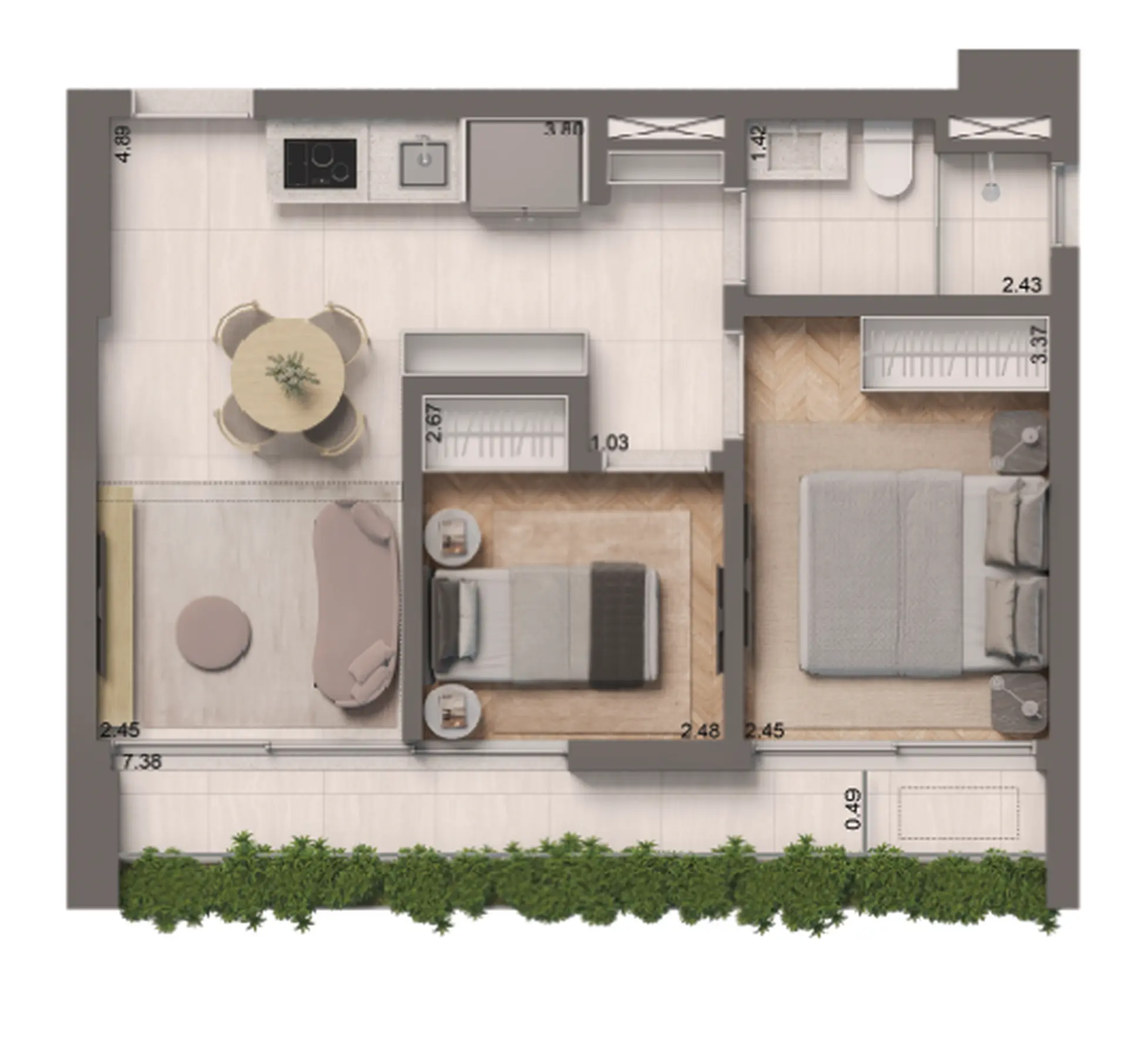 Planta 2 – Edifício Paulistano