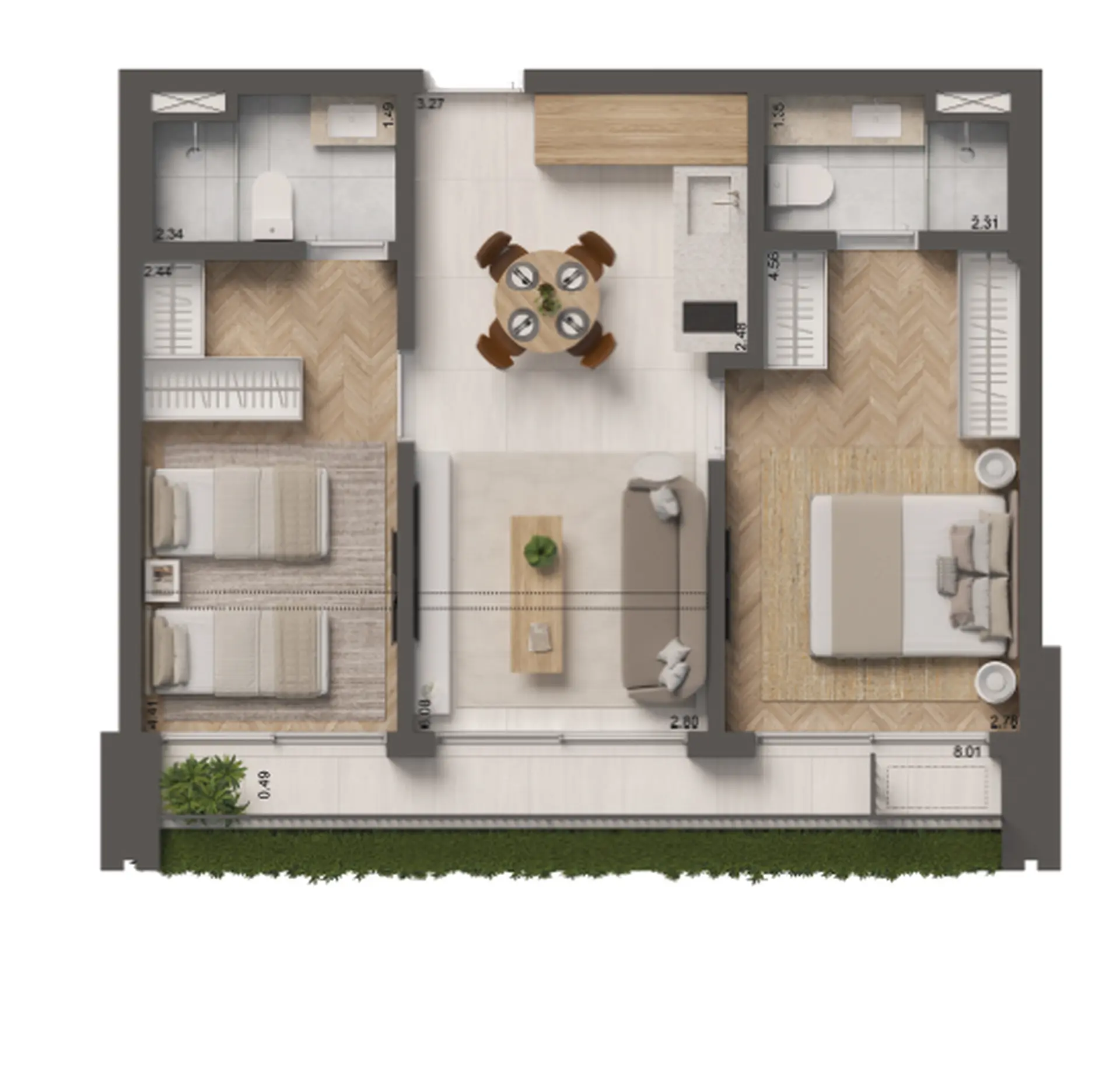 Planta 3 – Edifício Paulistano
