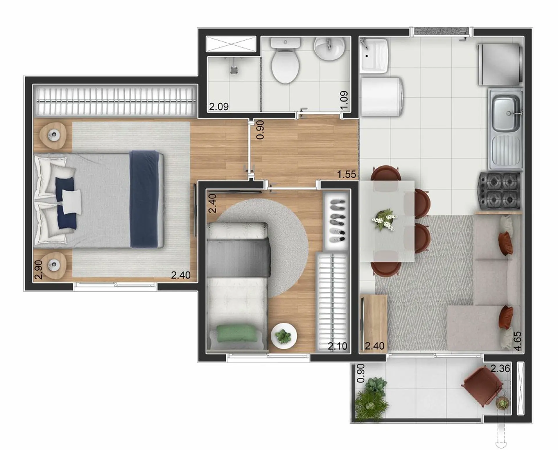 Planta 4 – Elev Ipiranga