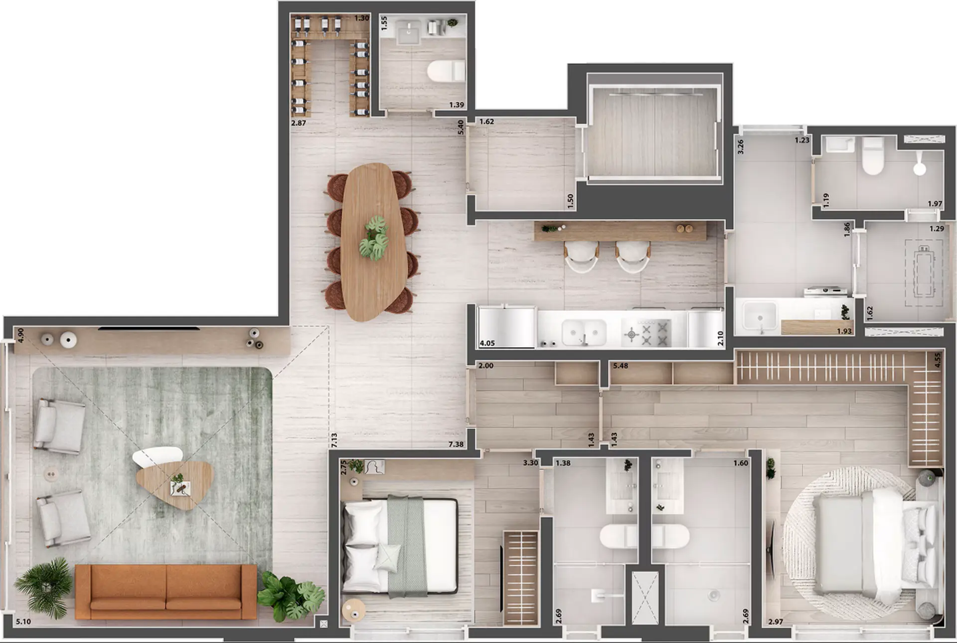 Planta 1 – Etmo Jardins