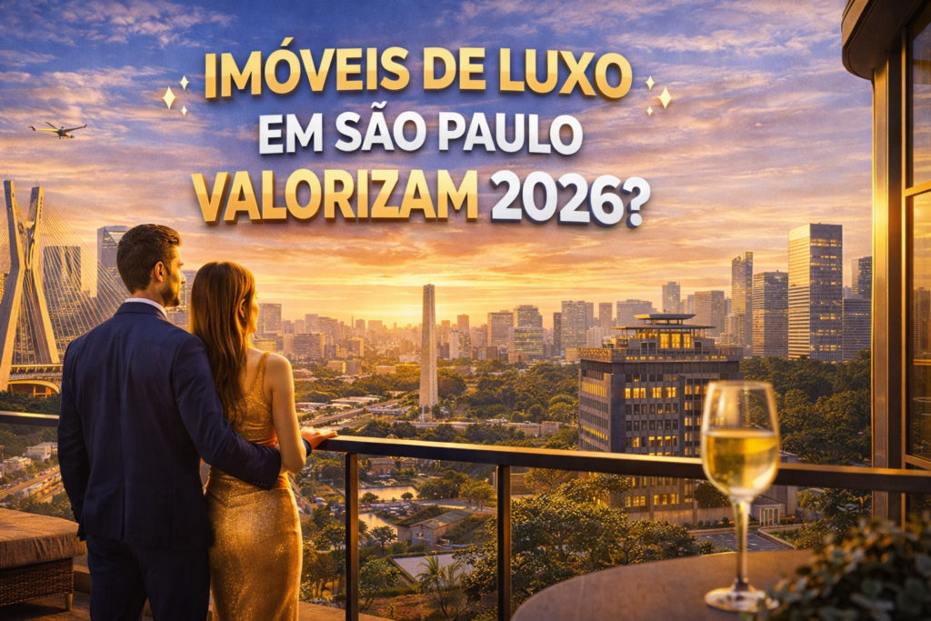 Imóveis de Luxo em São Paulo Valorizam 10x Mais que a Média em 2026