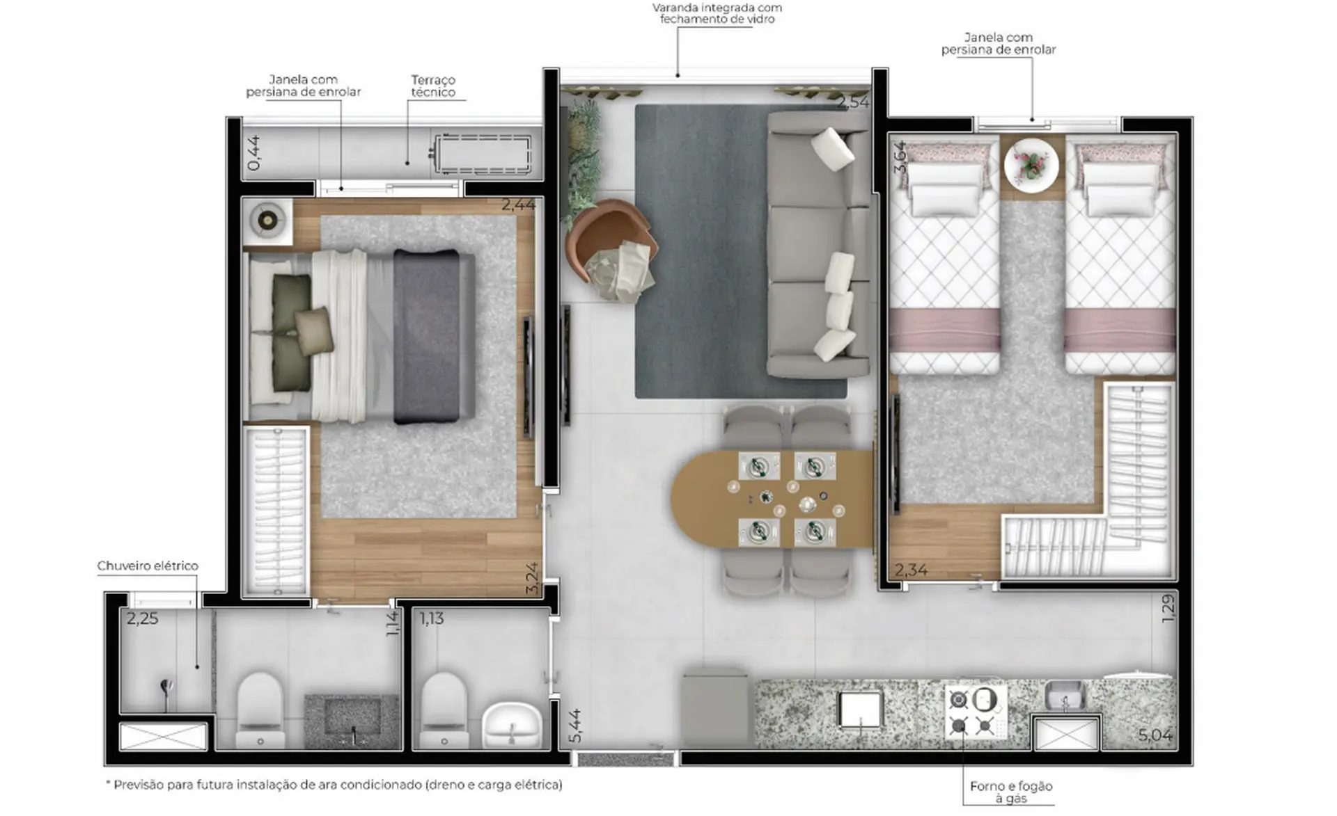 Planta 4 – Famile Lino