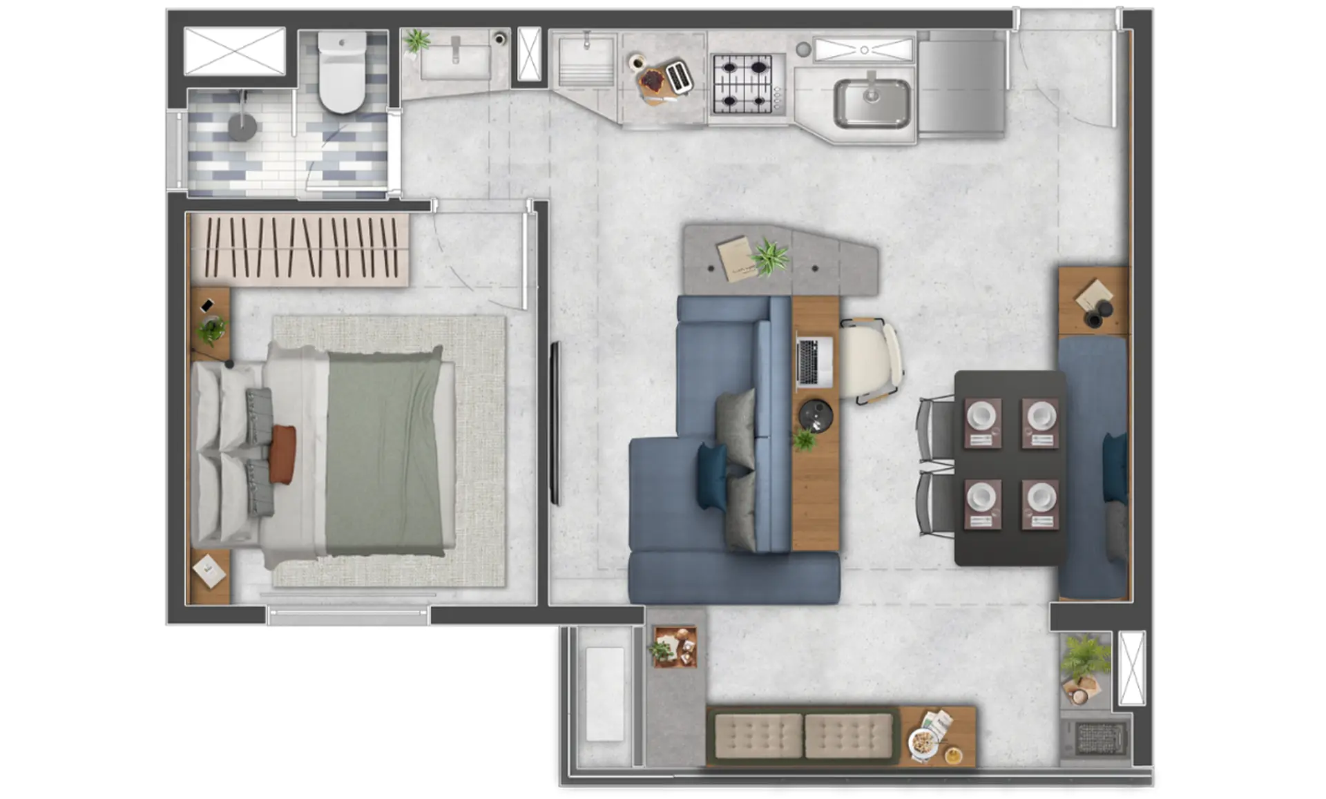 Planta 2 – Folks Vila Mariana