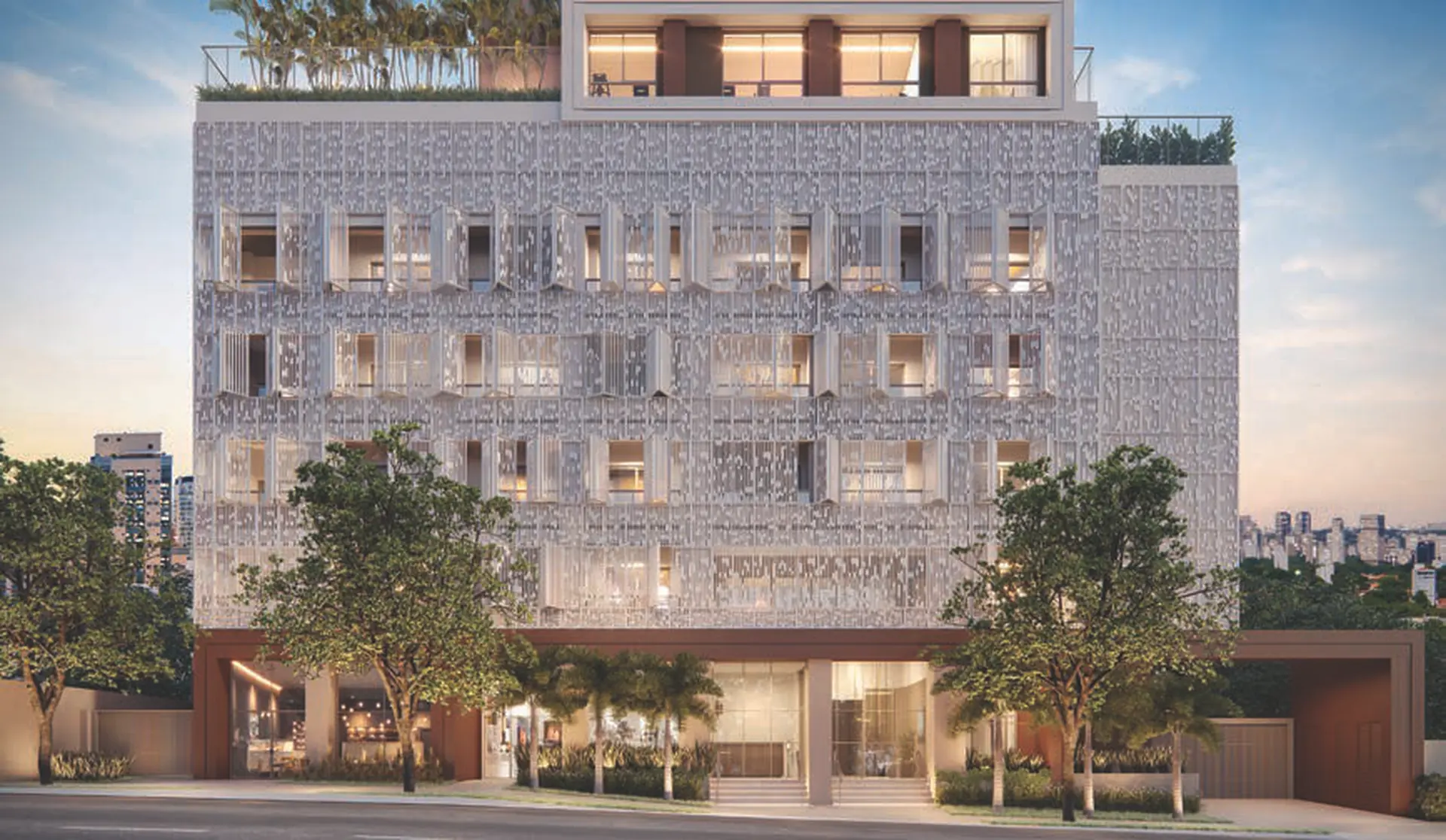 Fachada GIO Jardins – Cerqueira César