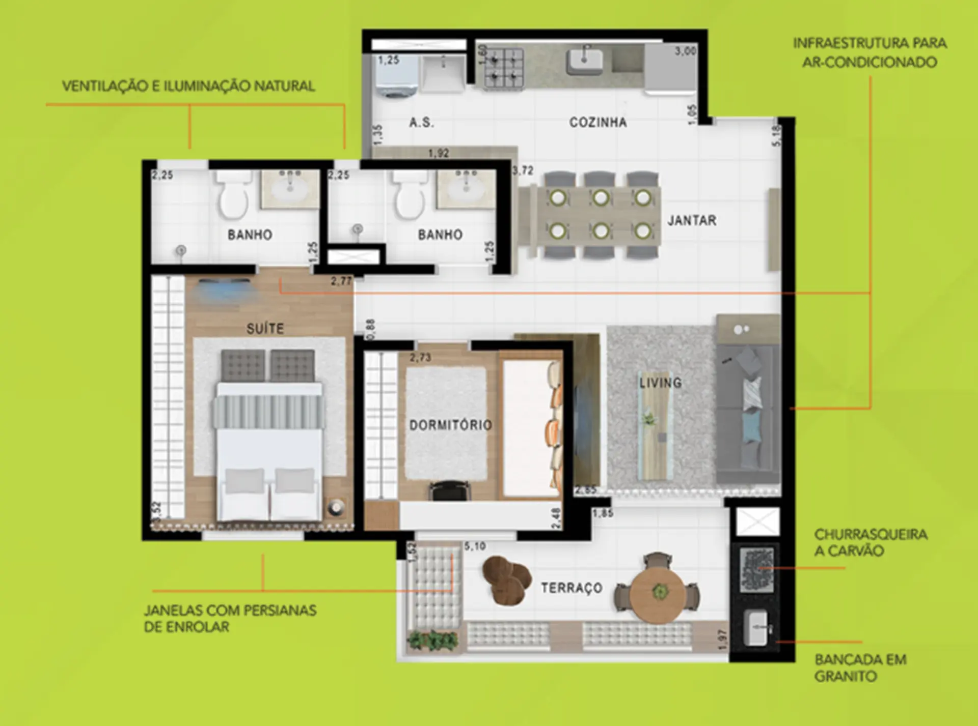 Planta 1 – Guest Saúde