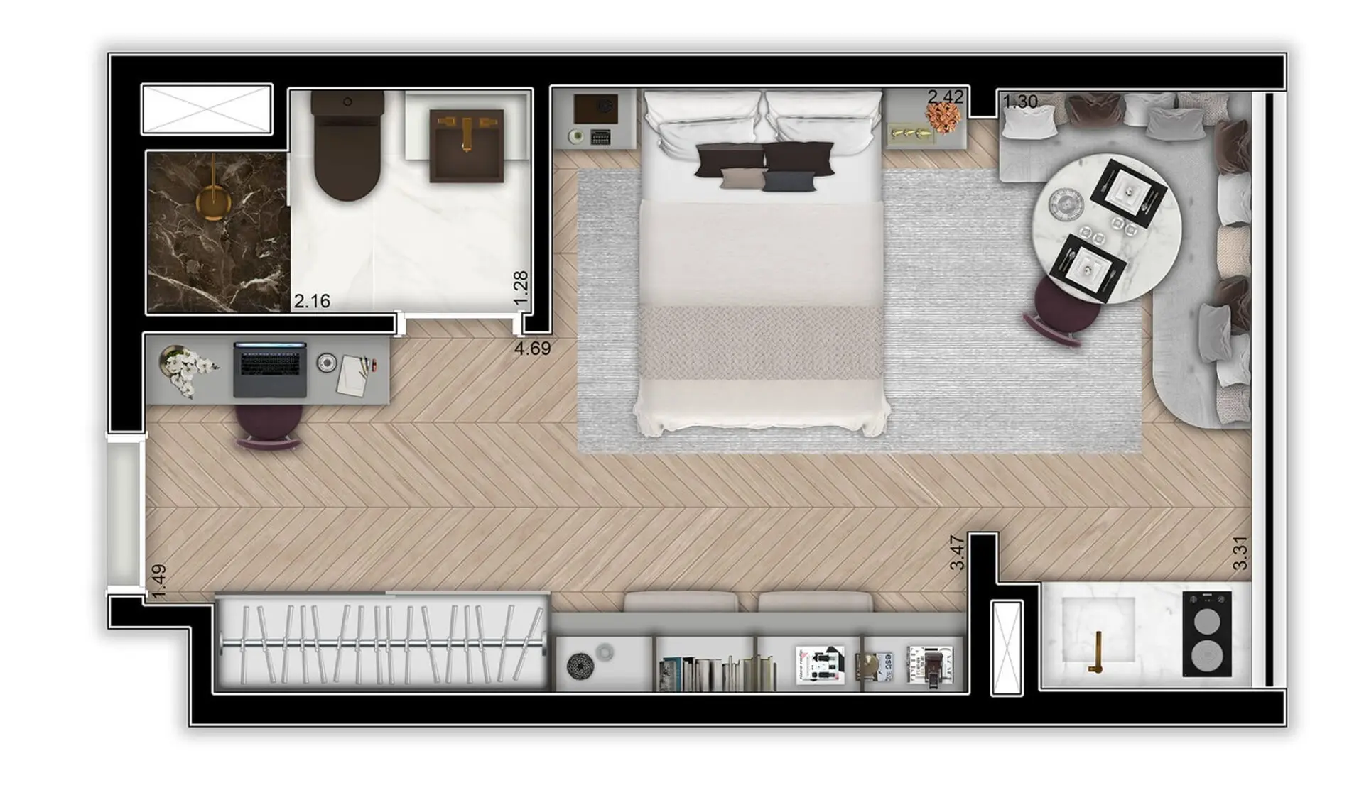 Planta 2 – HUB Alto da Boa Vista