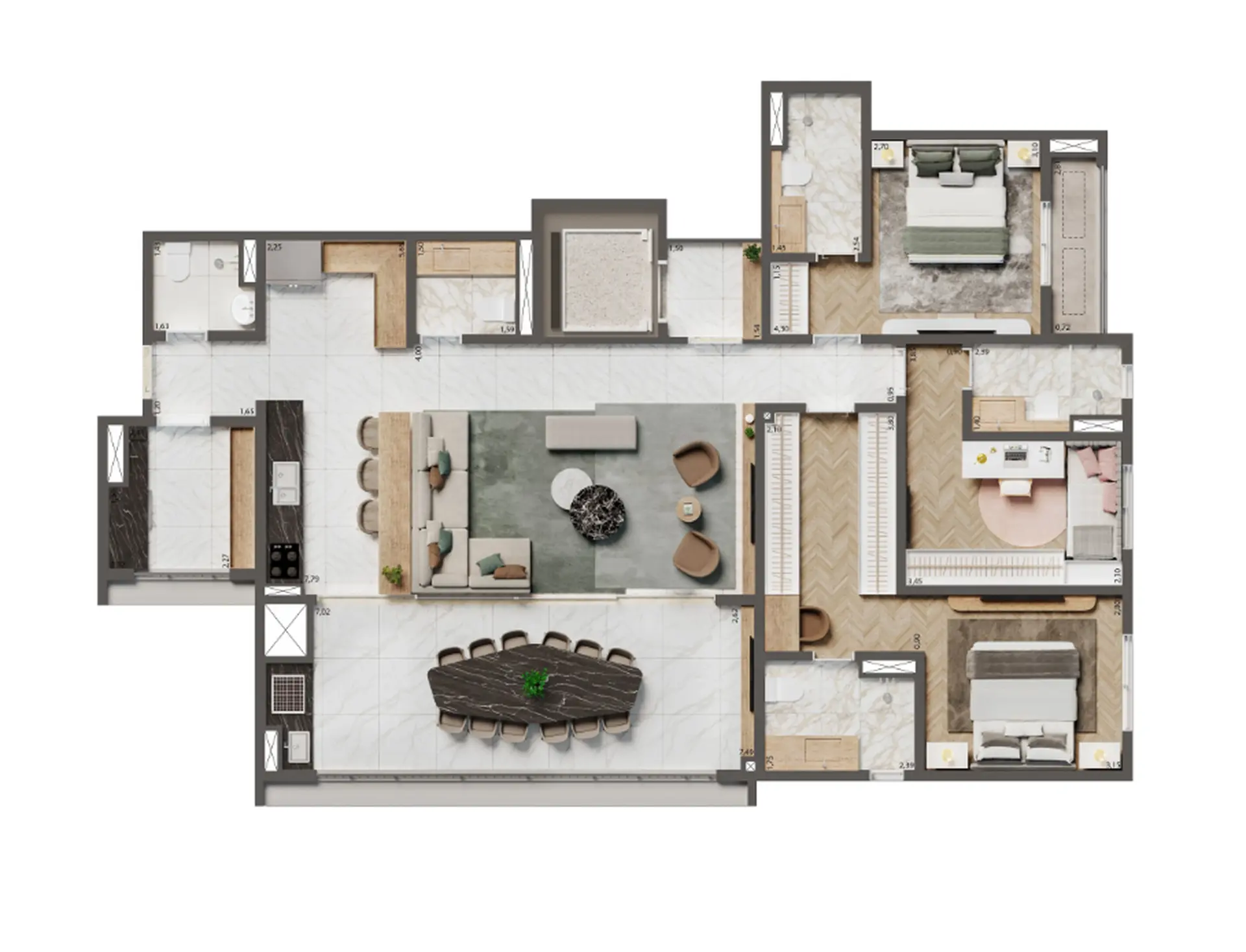 Planta 1 – Home Boutique By Living Ipiranga