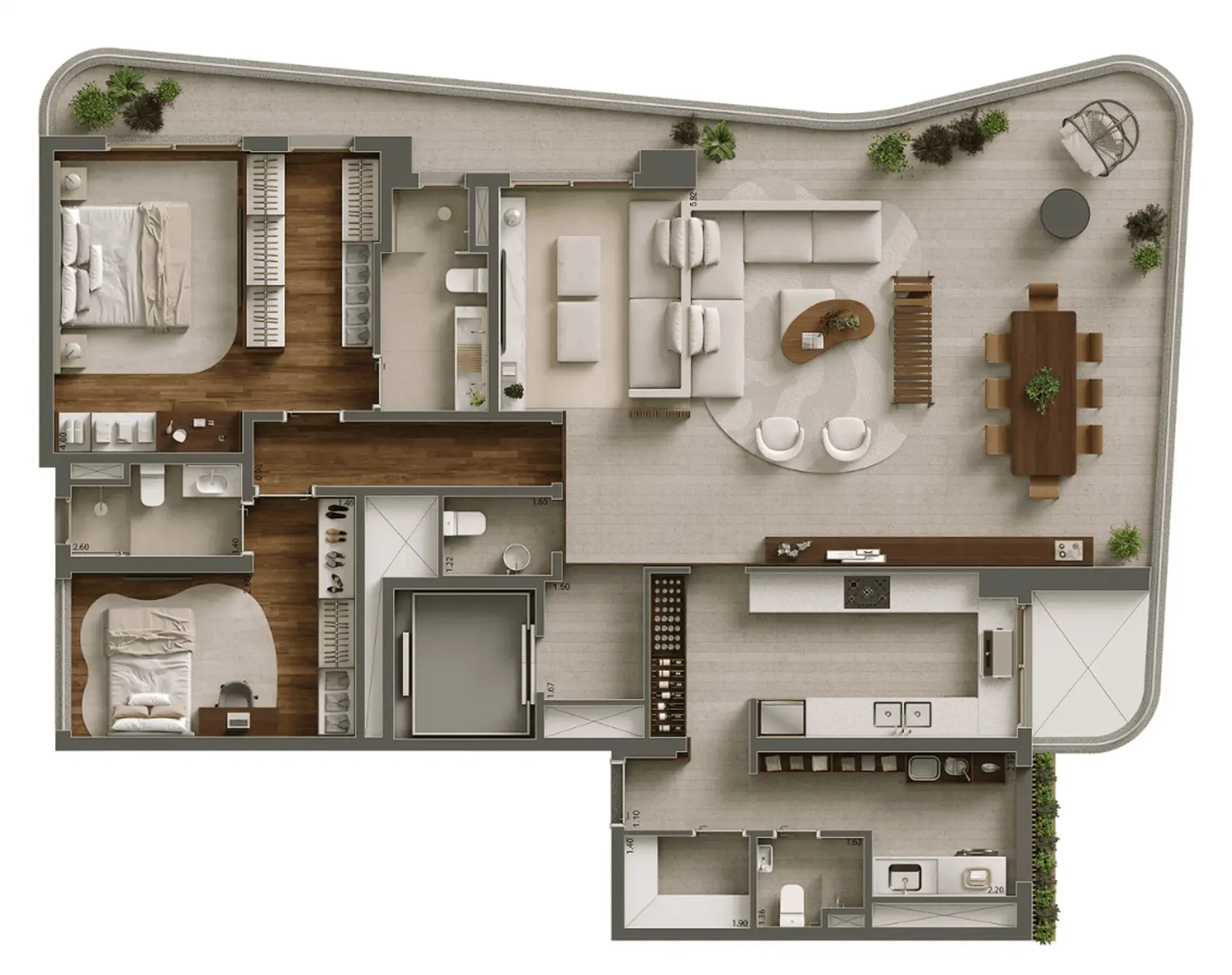 Planta 1 – Ibiatã