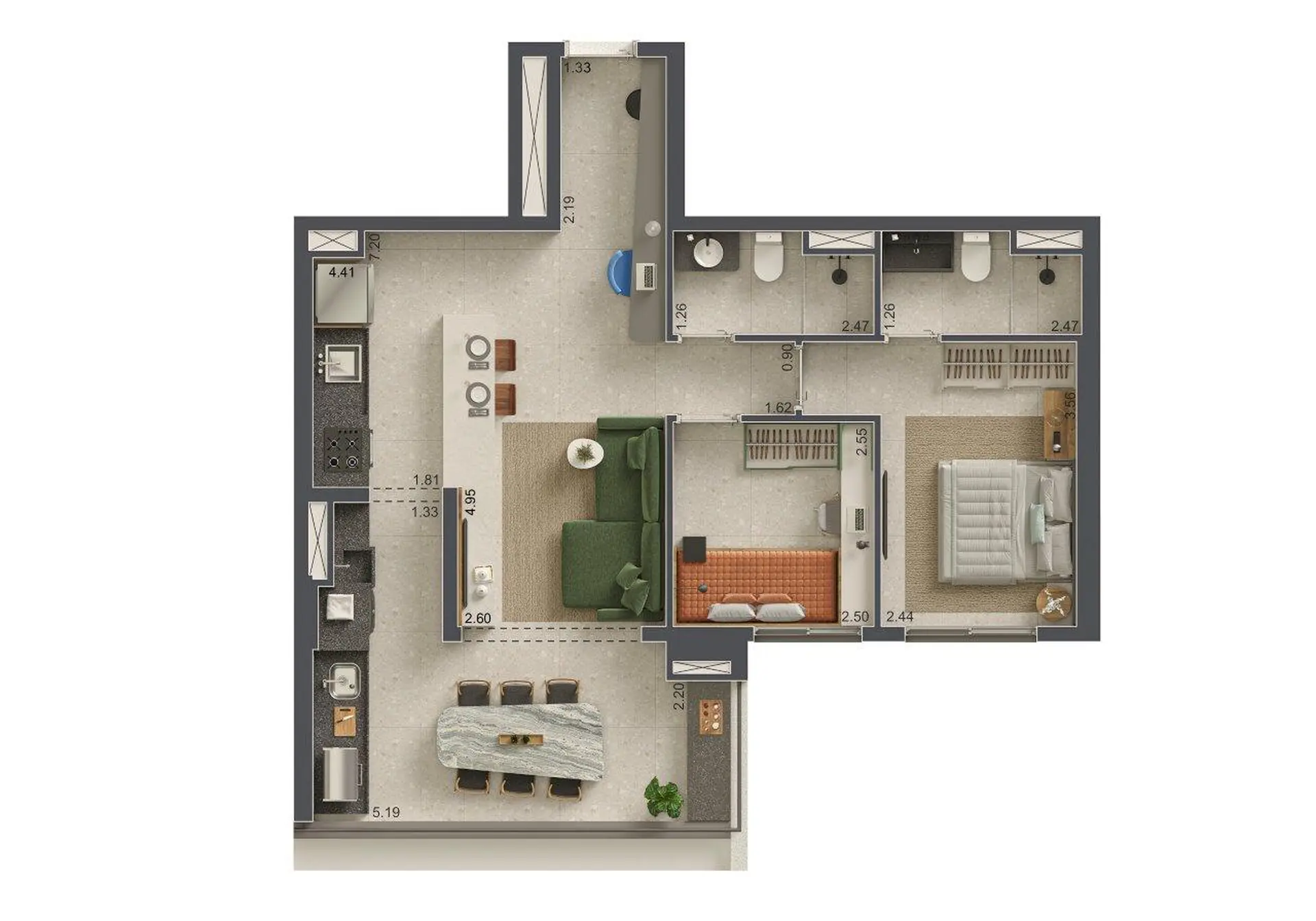 Planta 2 – Ibiti Alto da Boa Vista