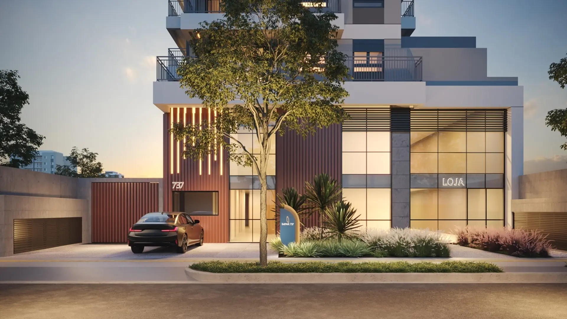 Fachada Ímpar 737 Home Boutique – Residencial – Pinheiros