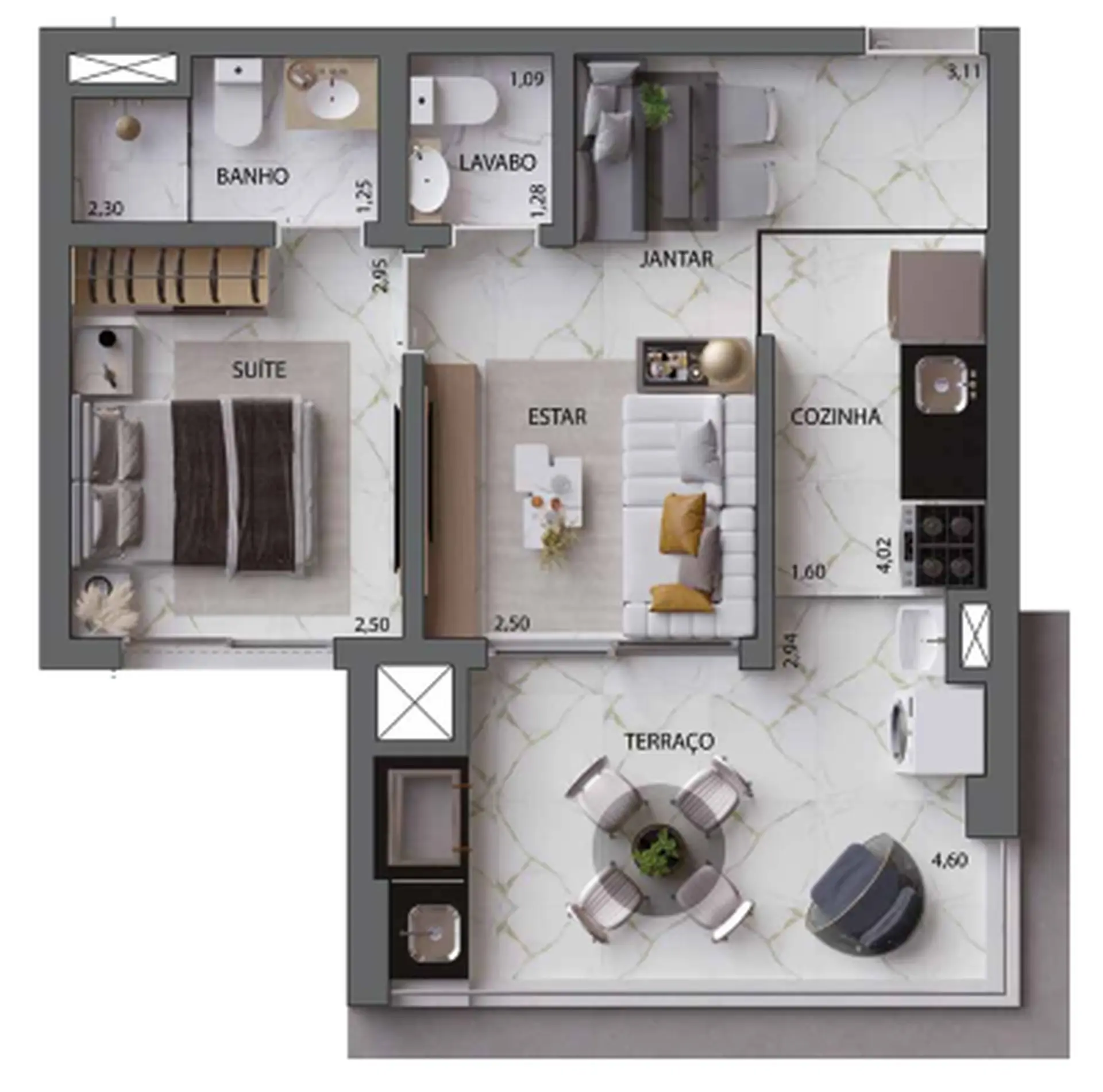Planta 2 – In Design Ipiranga