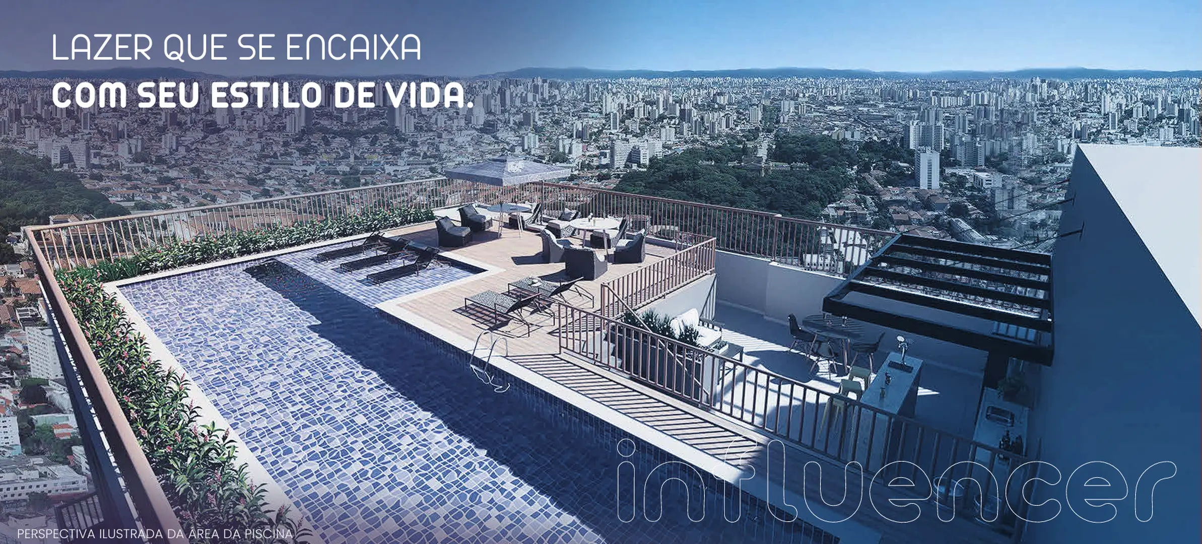 Influencer Vila Mariana — área de lazer 1