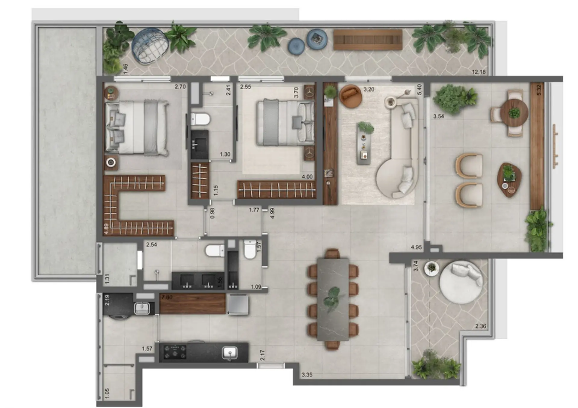 Planta 4 – Joya Jardins