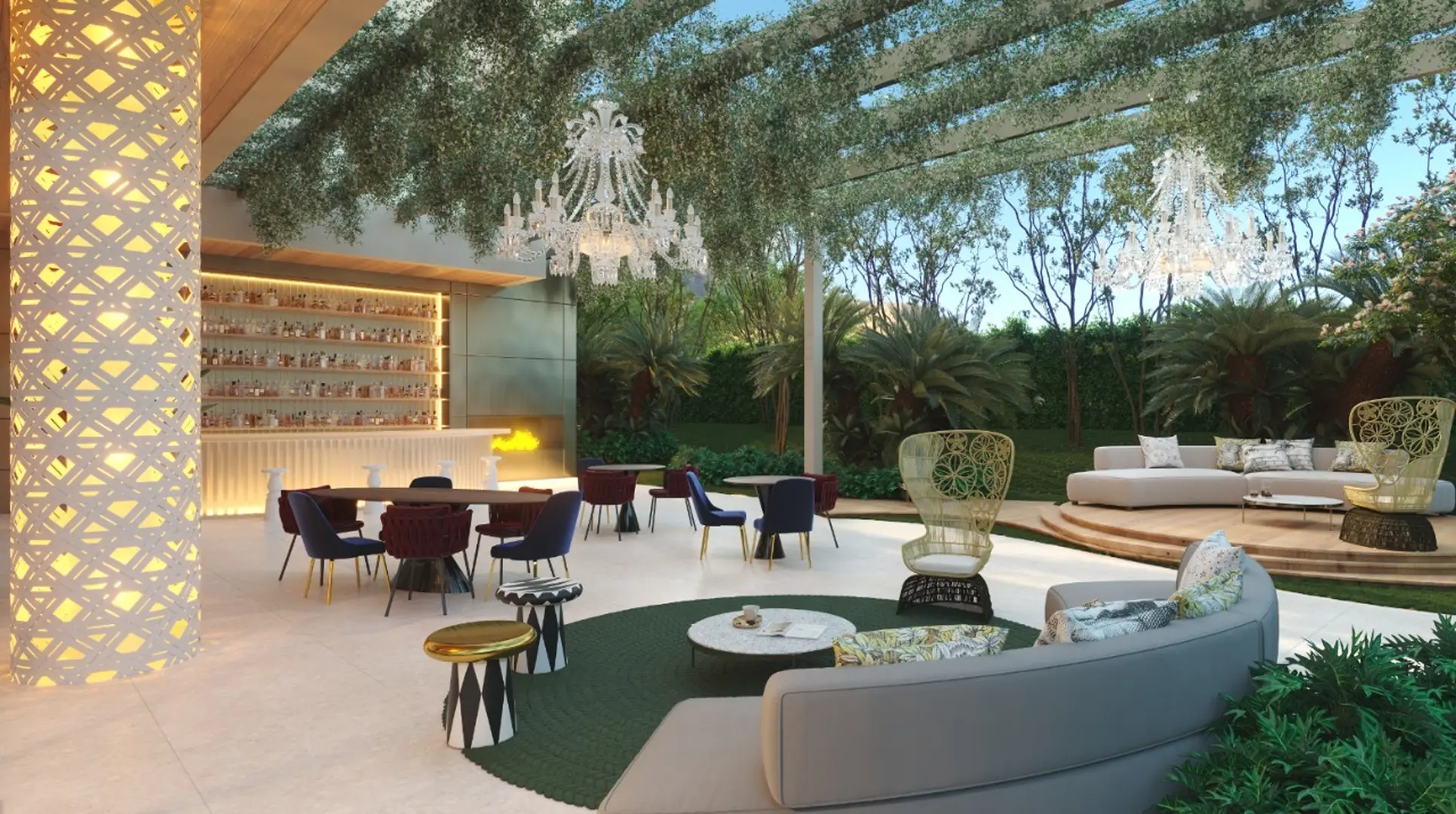 Le Jardin Cyrela by YOO – Residencial — área de lazer 6