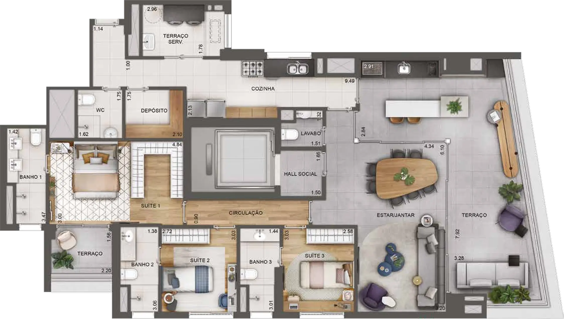 Planta 2 – Lindenberg Alto das Nações