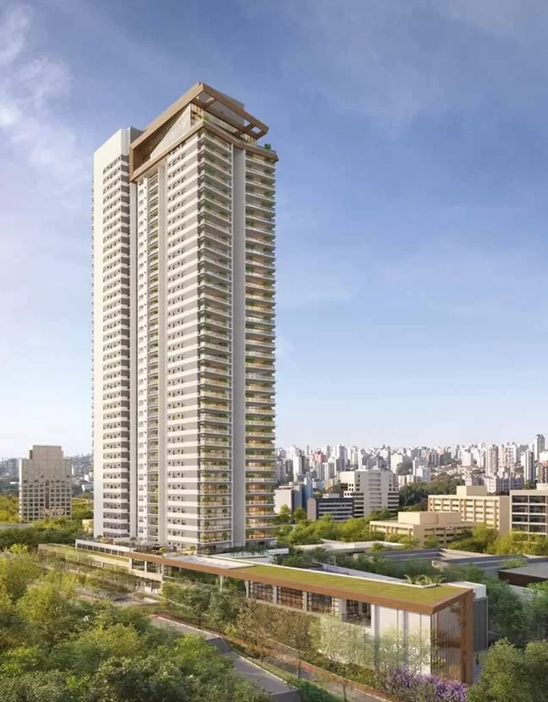 Fachada do empreendimento Lindenberg Alto das Nações
