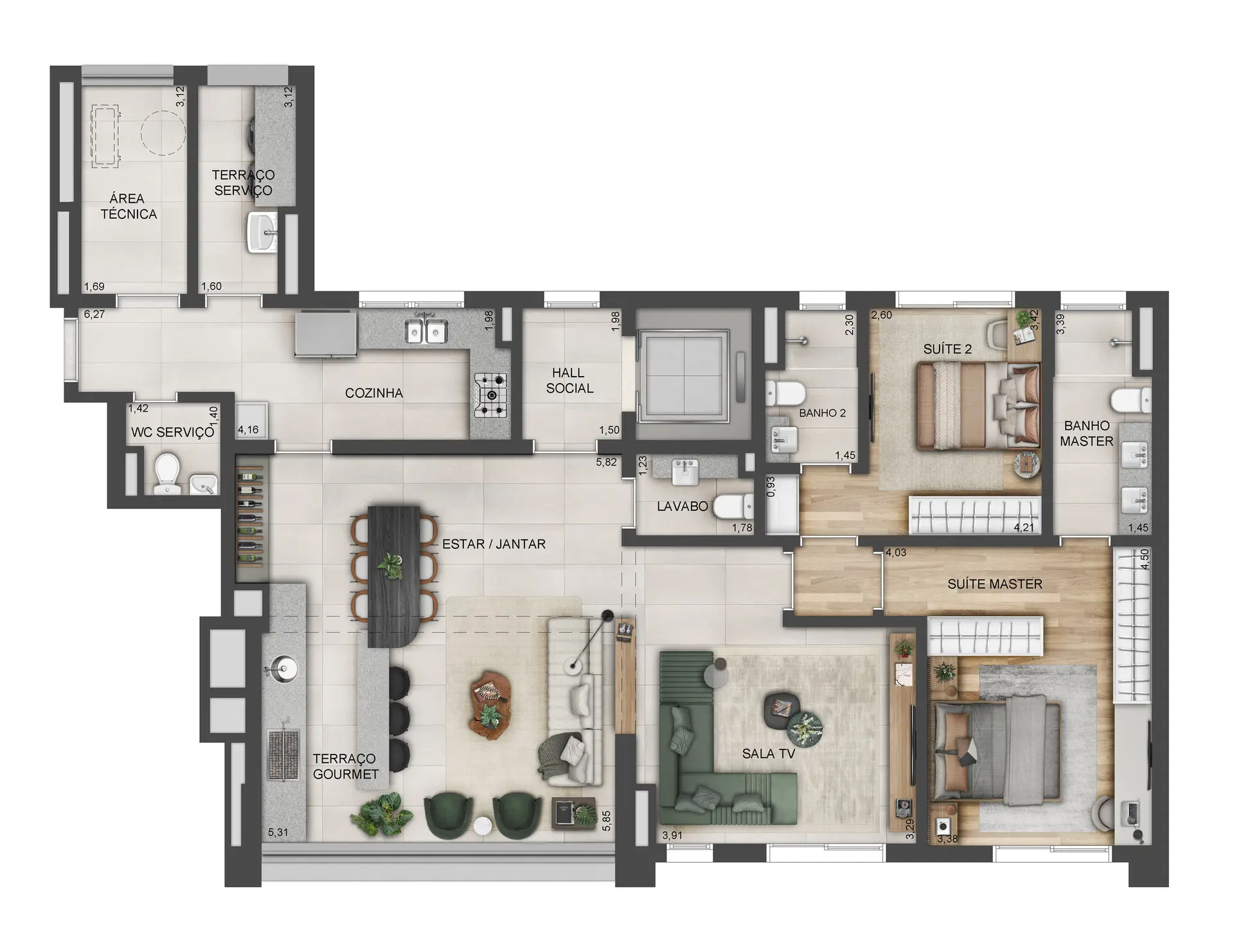 Planta 2 – Lindenberg Reserva Paraíso