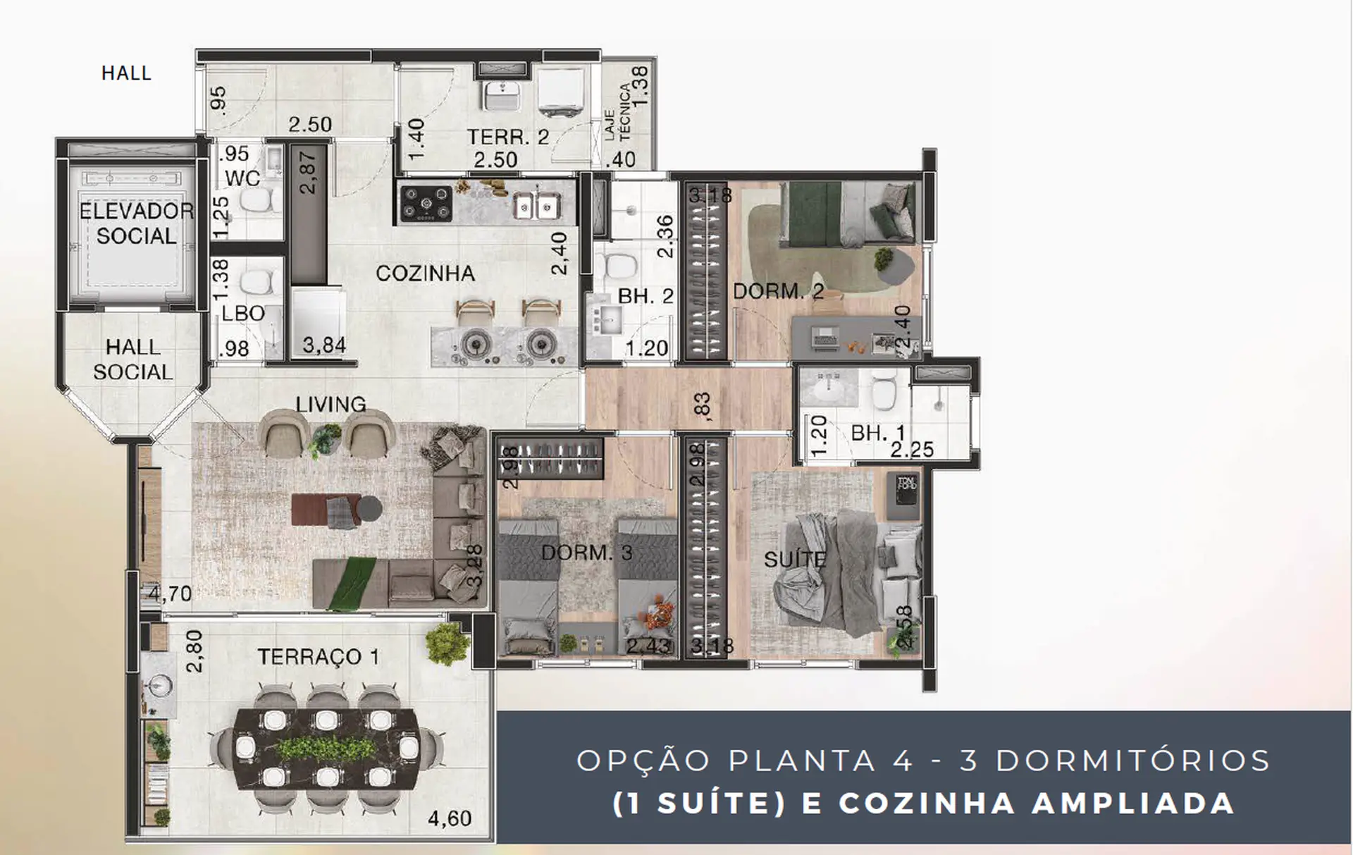 Planta 3 – Lineage Vila Mariana
