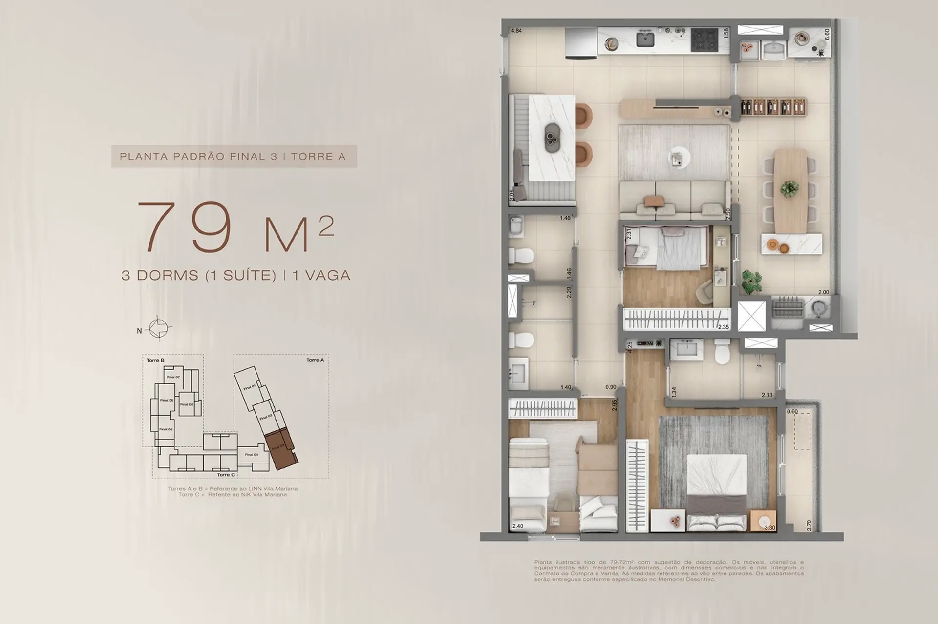 Planta 3 – Linn Vila Mariana