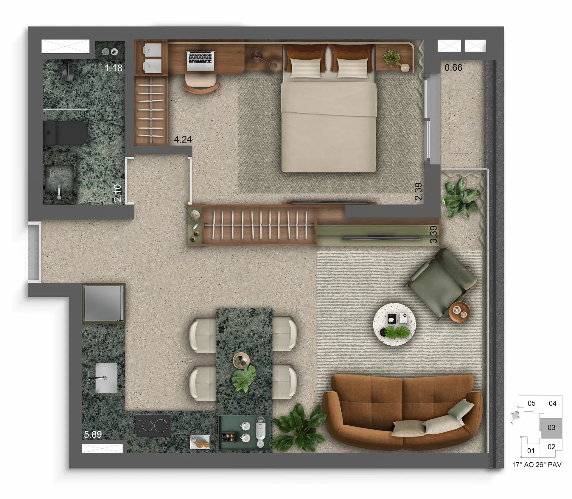 Planta 2 – Lisbô Pinheiros