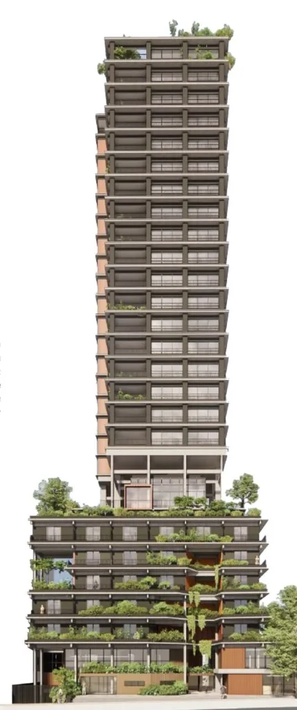Fachada do empreendimento Lizz 177 – Residencial