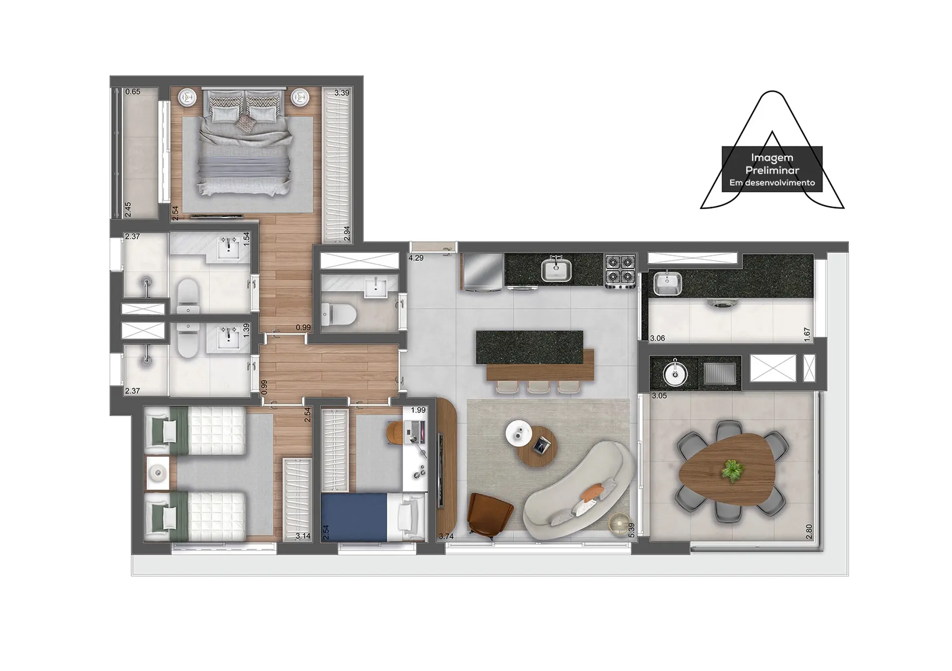 Planta 1 – Mac Vila Mariana