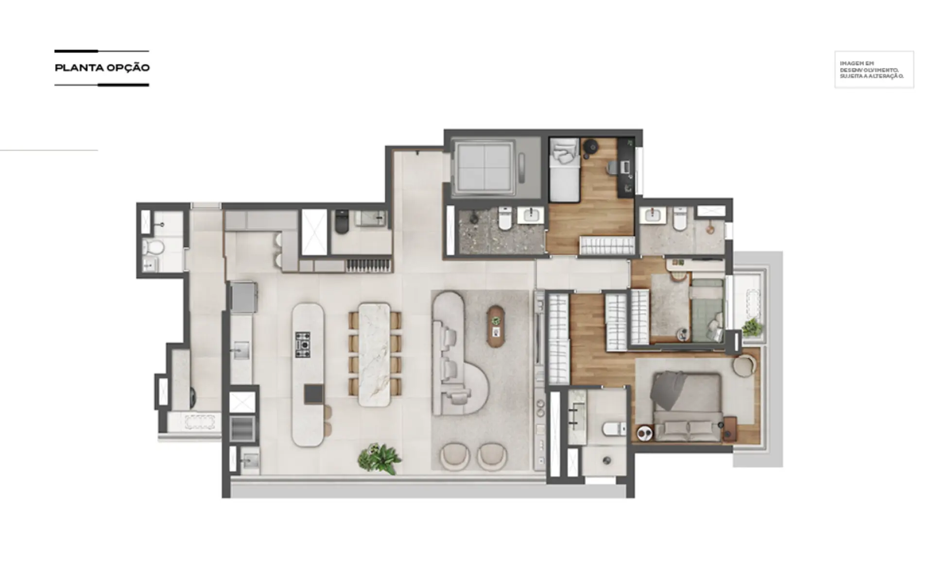 Planta 1 – Marquise Vila Mariana