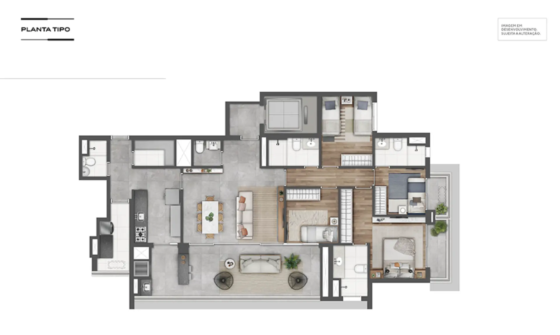 Planta 2 – Marquise Vila Mariana
