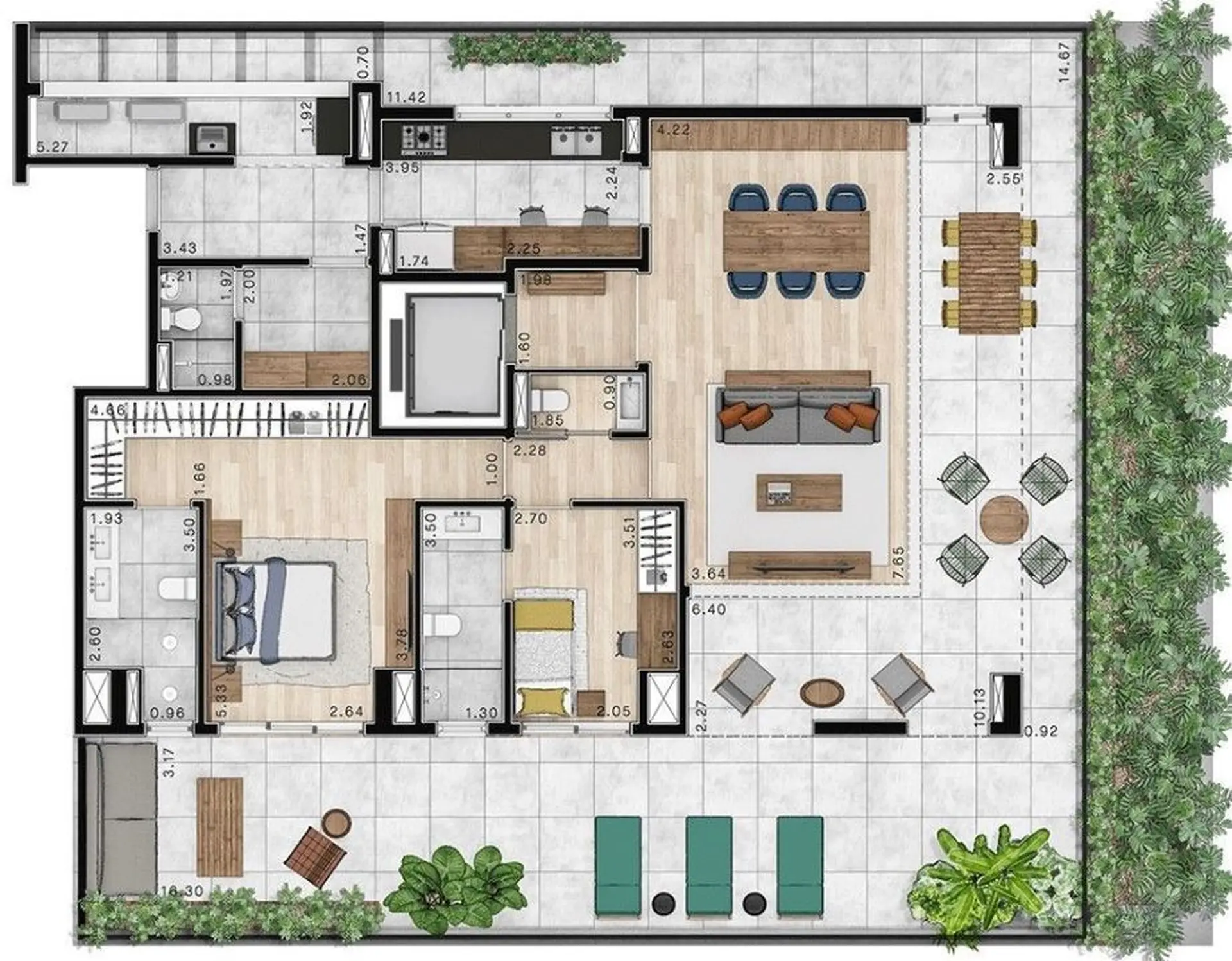 Planta 4 – Melo Alves 645