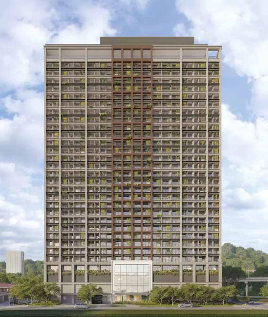 Fachada do empreendimento Metropolitan by Lindenberg