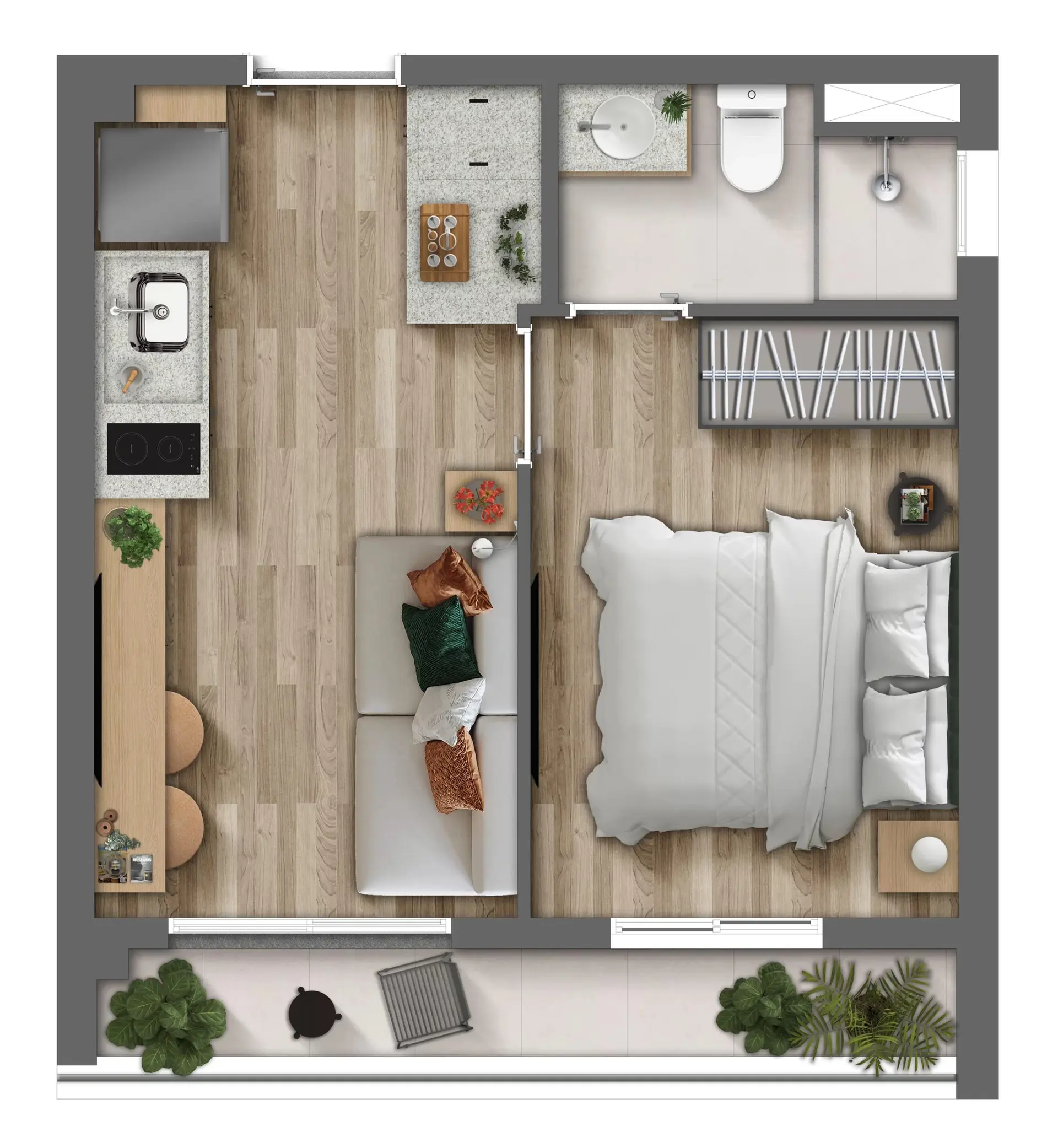 Planta 1 – Monumental Residencial Conx